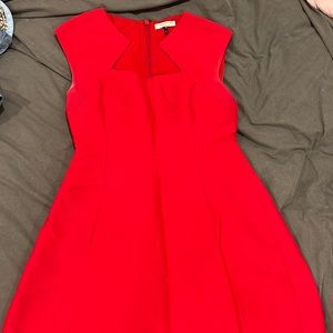 Halston Heritage red Dress